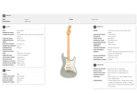 Fender Player II Stratocaster HSS MN Cactus Gray Fender Player II Stratocaster HSS MN Cactus Gray